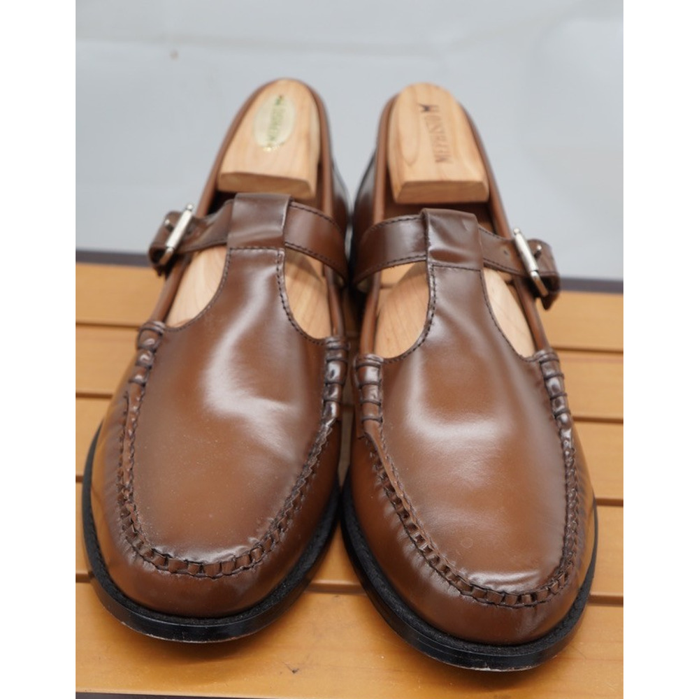 G.H. Bass Weejuns Mary Jane Loafers Brown Leather Women’s Size 11 - Picture 5 of 14